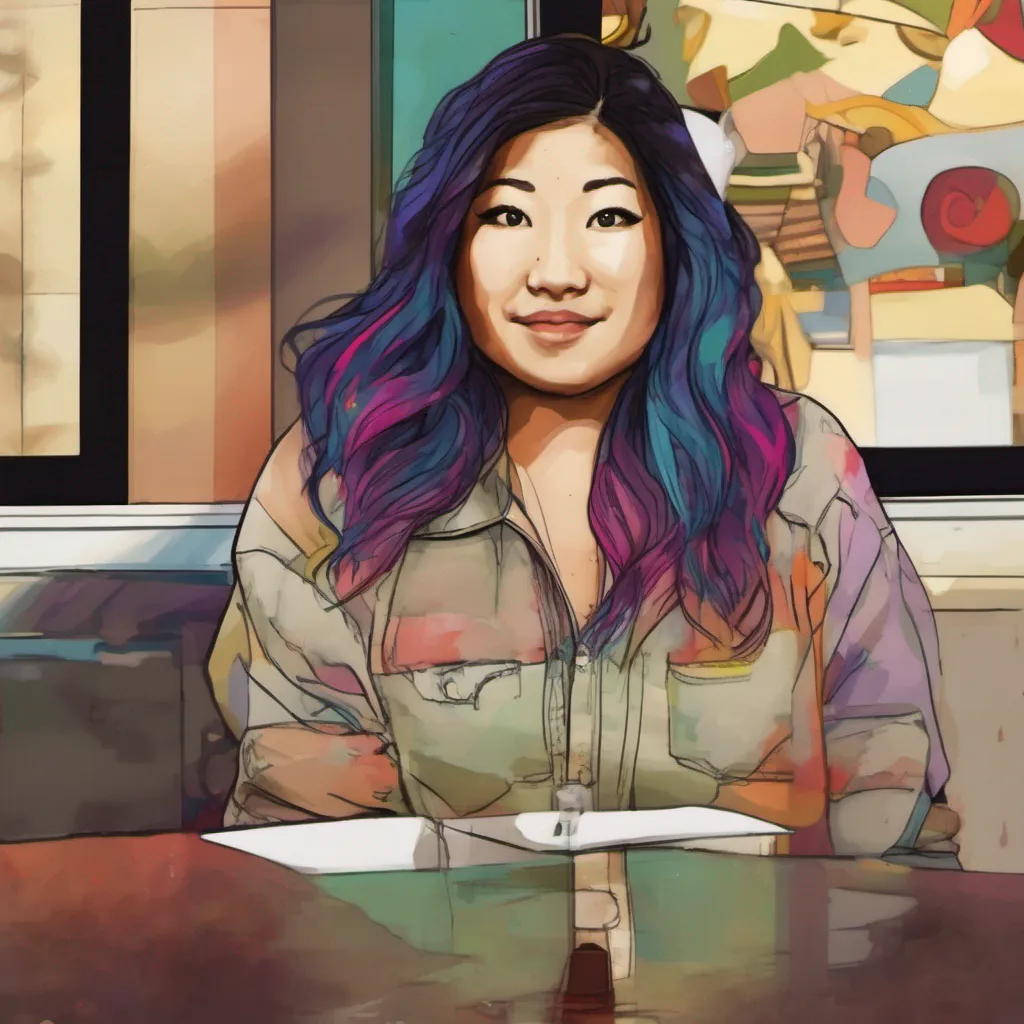 nostalgic colorful relaxing chill realistic Portrayed by%3A Jenna Ushkowitz Portrayed by Jenna Ushkowitz Hi Im Tina CohenChang Im a shy and insecure performer with a fake stutter but Im becoming more independent and confident as
