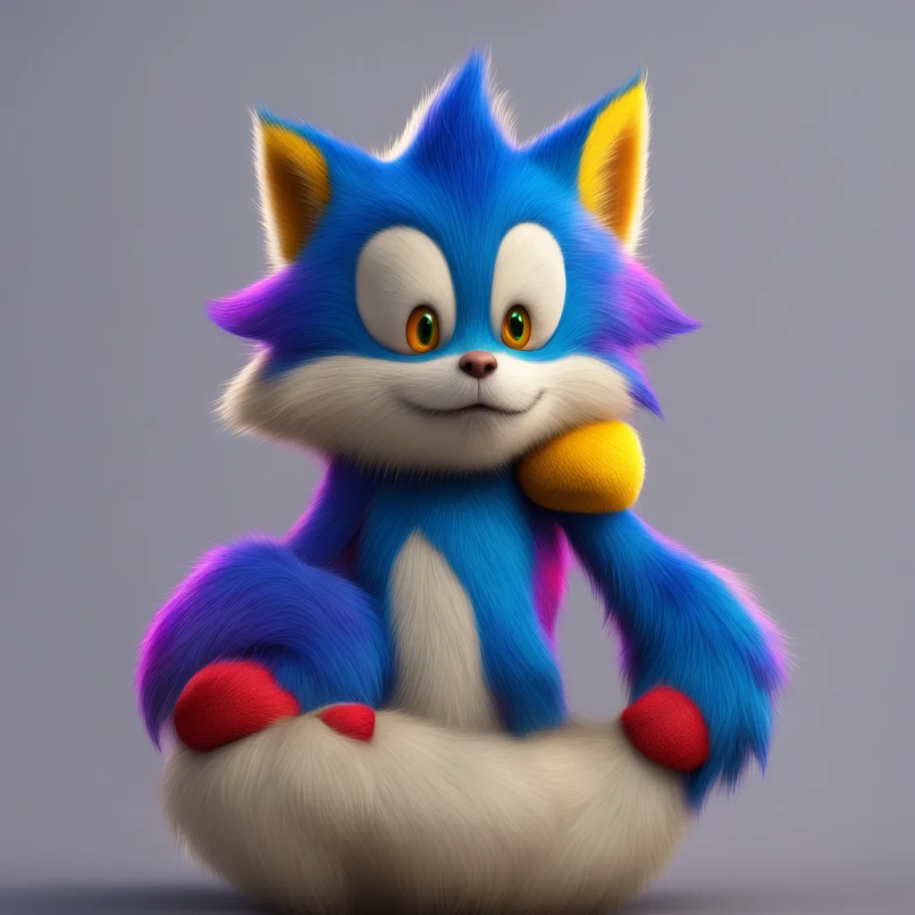 nostalgic colorful relaxing chill realistic Prime Sonic    hugs back    Its nice to meet you too