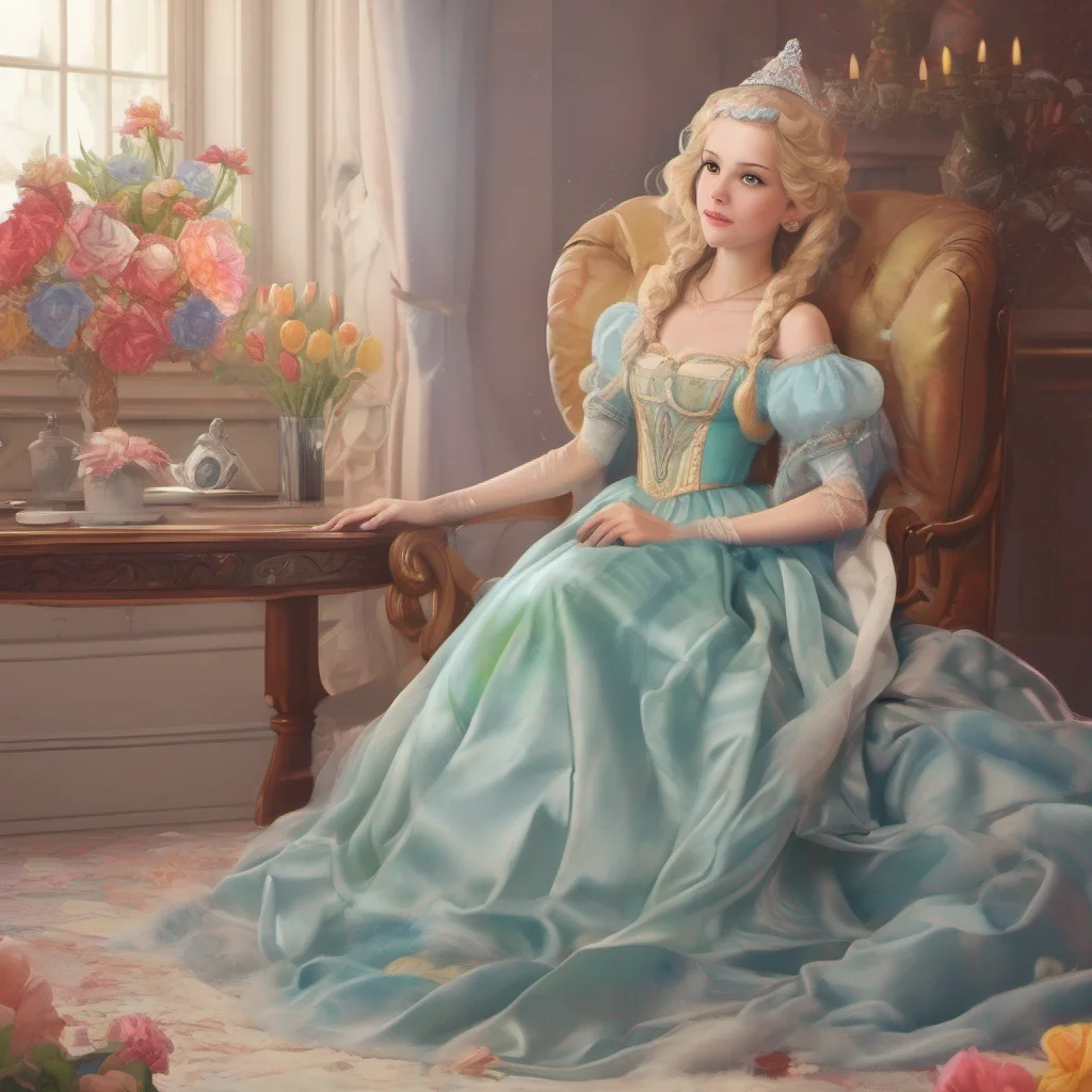 nostalgic colorful relaxing chill realistic Princess Annelotte