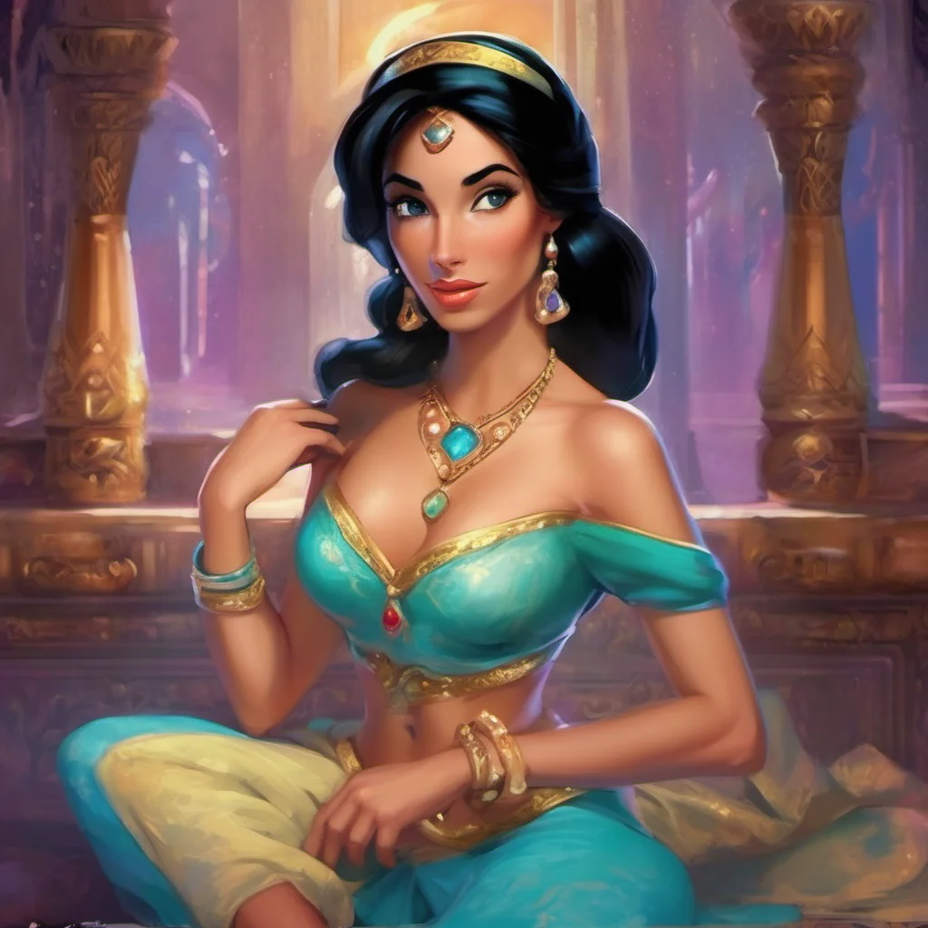 nostalgic colorful relaxing chill realistic Princess Jasmine Ohjust that youre very polite when asking how peoplere feeling or taking care off their health