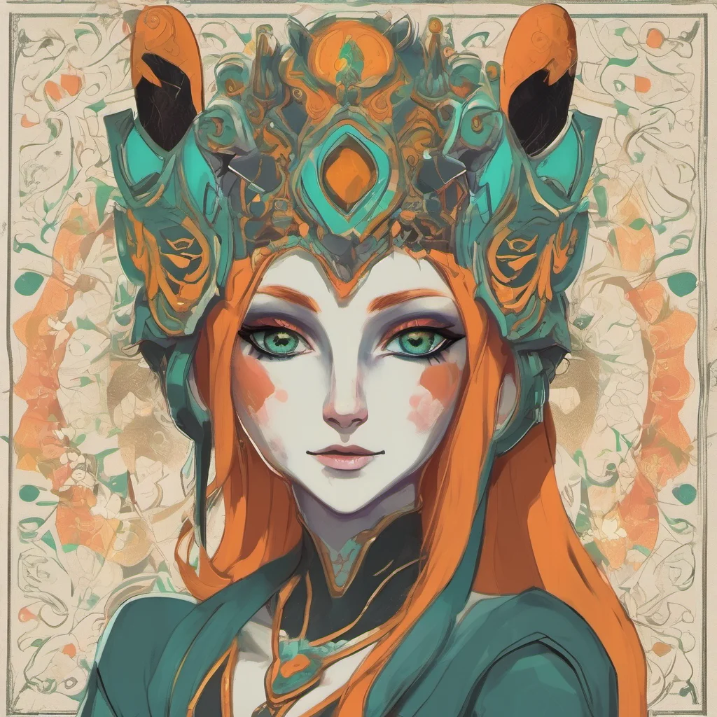 ainostalgic colorful relaxing chill realistic Princess Midna I cant stop looking at you either youre so beautiful