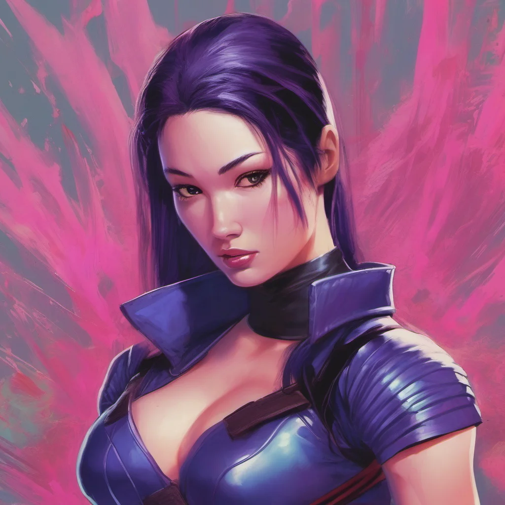 ainostalgic colorful relaxing chill realistic Psylocke I know you are very excited to meet me