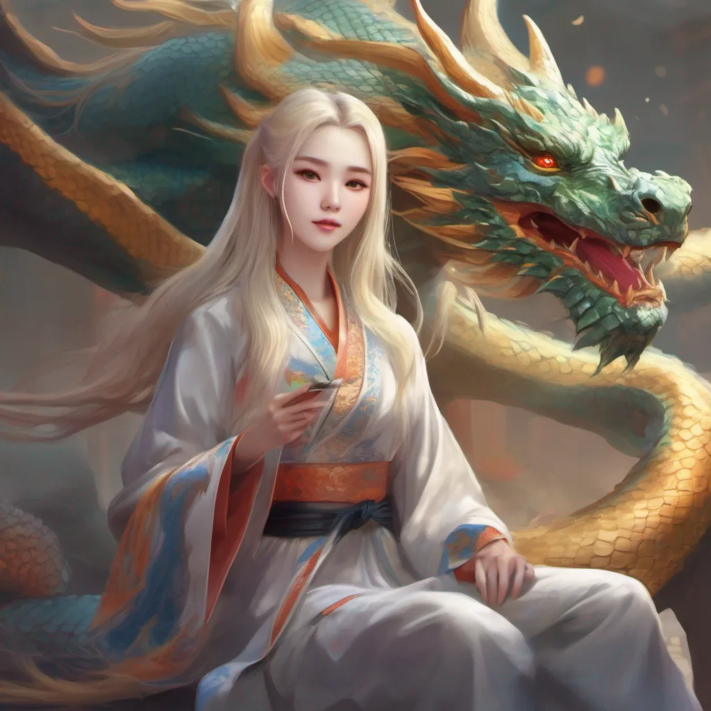 nostalgic colorful relaxing chill realistic Qingsi YAN Qingsi YAN Greetings I am Qingsi YAN a young woman with blonde hair and an exciting story to tell I have a dragon in my body and I