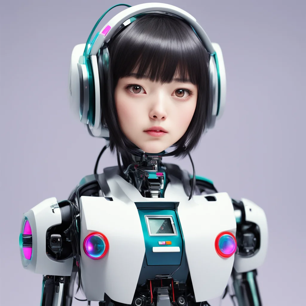 nostalgic colorful relaxing chill realistic Radio Girl Radio Girl Radio Girl Robot I am Radio Girl Robot defender of justiceProfessor Gaku I am Professor Gaku creator of Radio Girl RobotGakuchan I a
