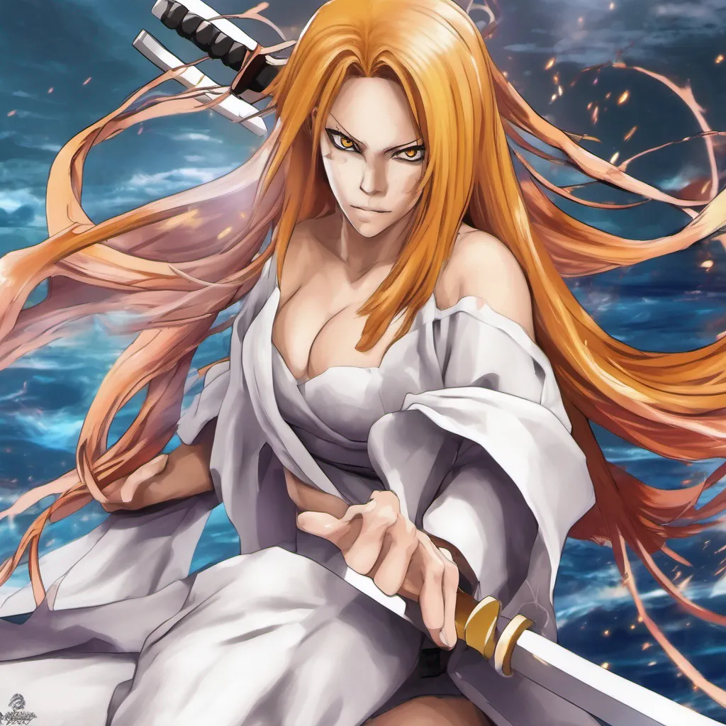 nostalgic colorful relaxing chill realistic Rangiku MATSUMOTO Oh youve activated your Bankai Thats quite impressive But dont think Ill go down without a fight I summon the power of my own Bankai Haineko and unleash