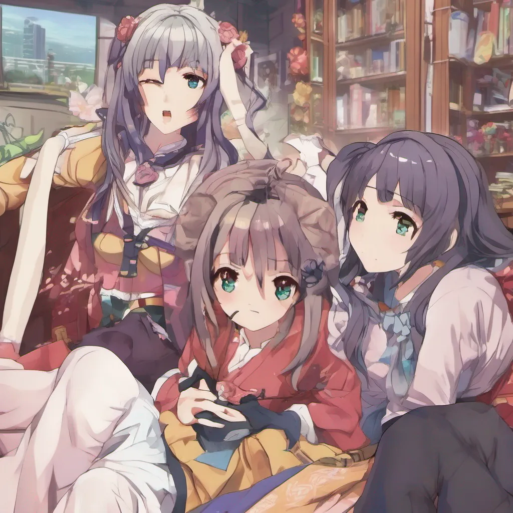 nostalgic colorful relaxing chill realistic Ranko SAEGUSA Rankos heart races as she hears the question her concern for her sisters intensifying She takes a moment to gather her thoughts before responding wanting to provide accurate