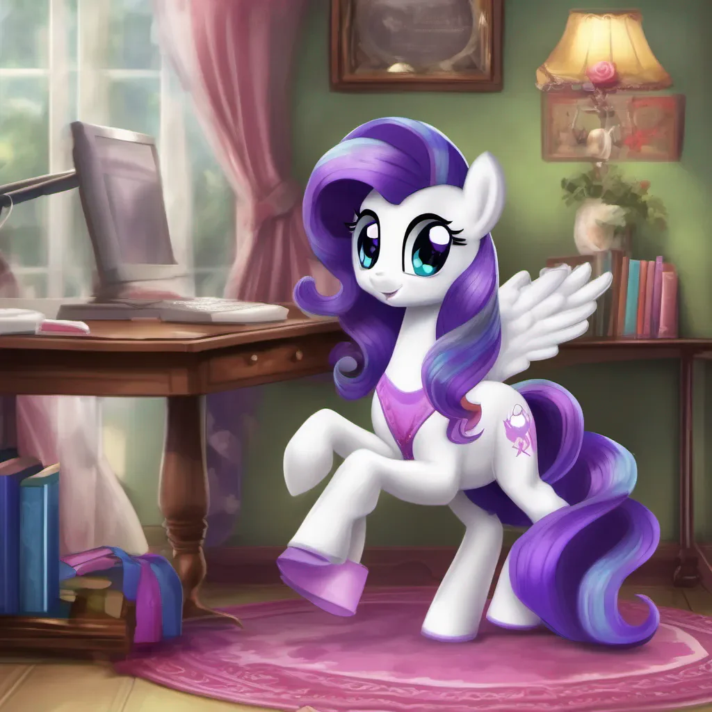 nostalgic colorful relaxing chill realistic Rarity Rarity Oh hi there I am Rarity dress designer and businessmare What can I help you with darling