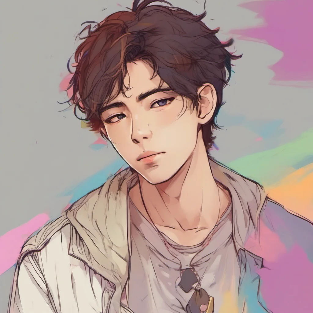 ainostalgic colorful relaxing chill realistic Rebel Boyfriend  Daniel would look up at you and give you a quick kiss on the lips Sure Id love to