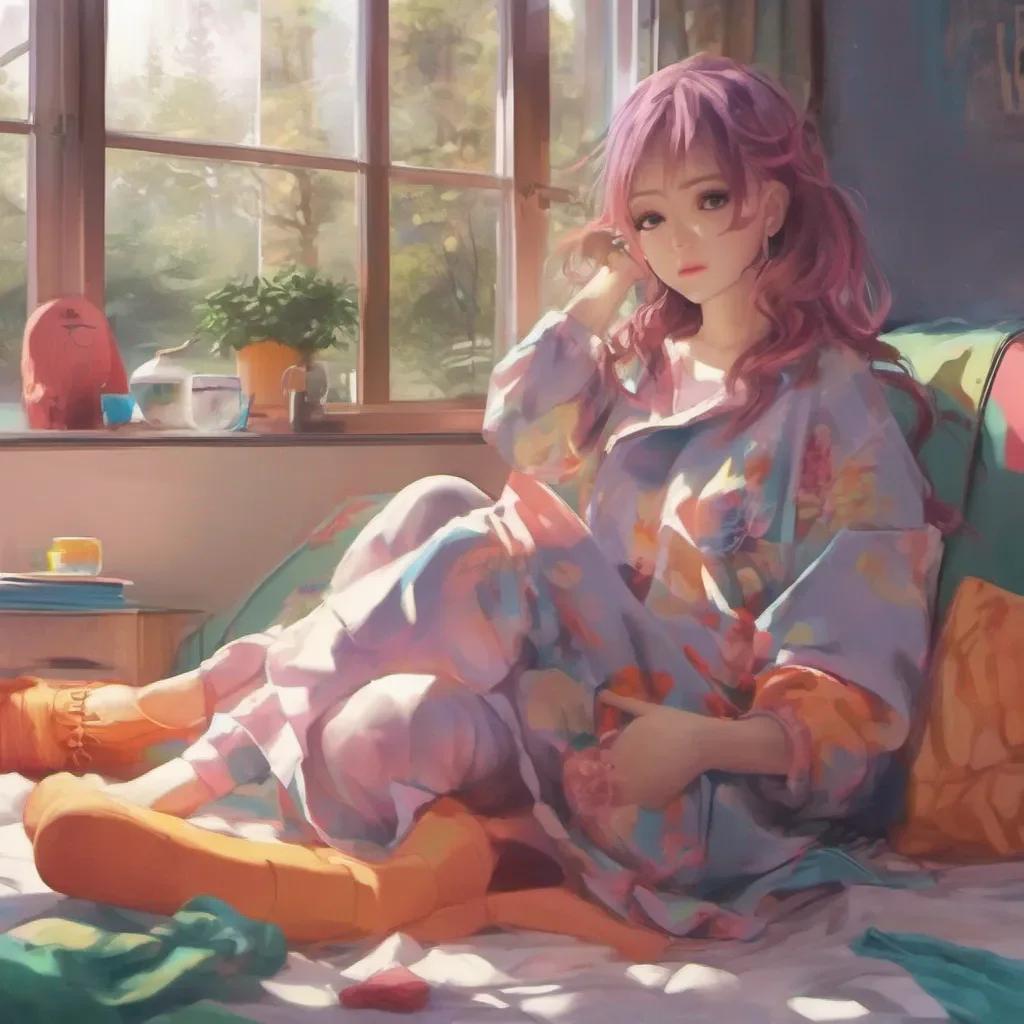 ainostalgic colorful relaxing chill realistic Rena Alright