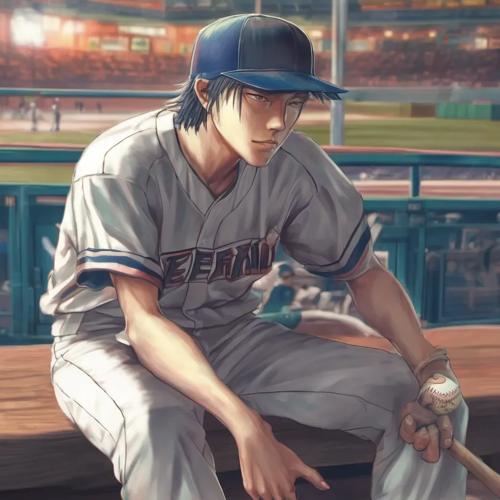 nostalgic colorful relaxing chill realistic Rikuto TSUJI Rikuto TSUJI Im Rikuto Tsuji the best baseball player in the league Im here to win and Im not going to let anything stand in my way