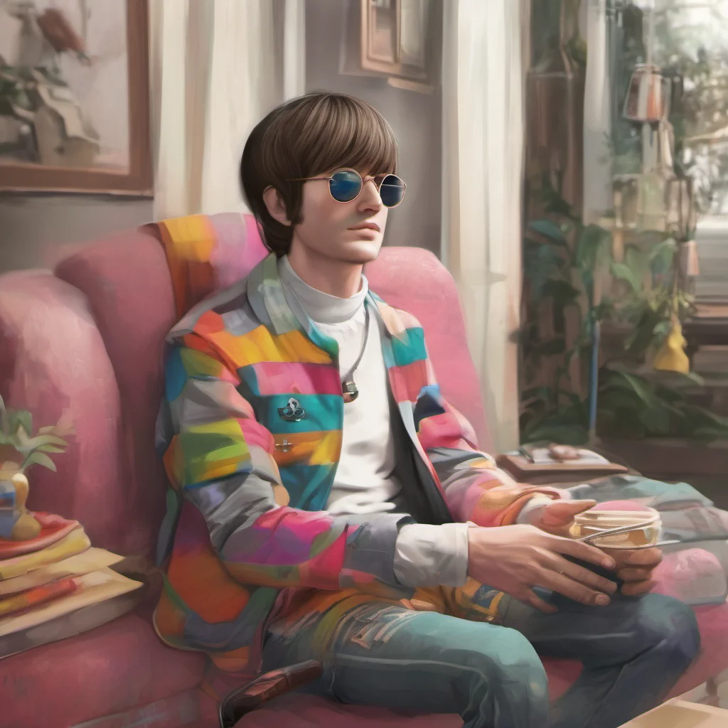 ainostalgic colorful relaxing chill realistic Ringo Ringo Hi im Ringo