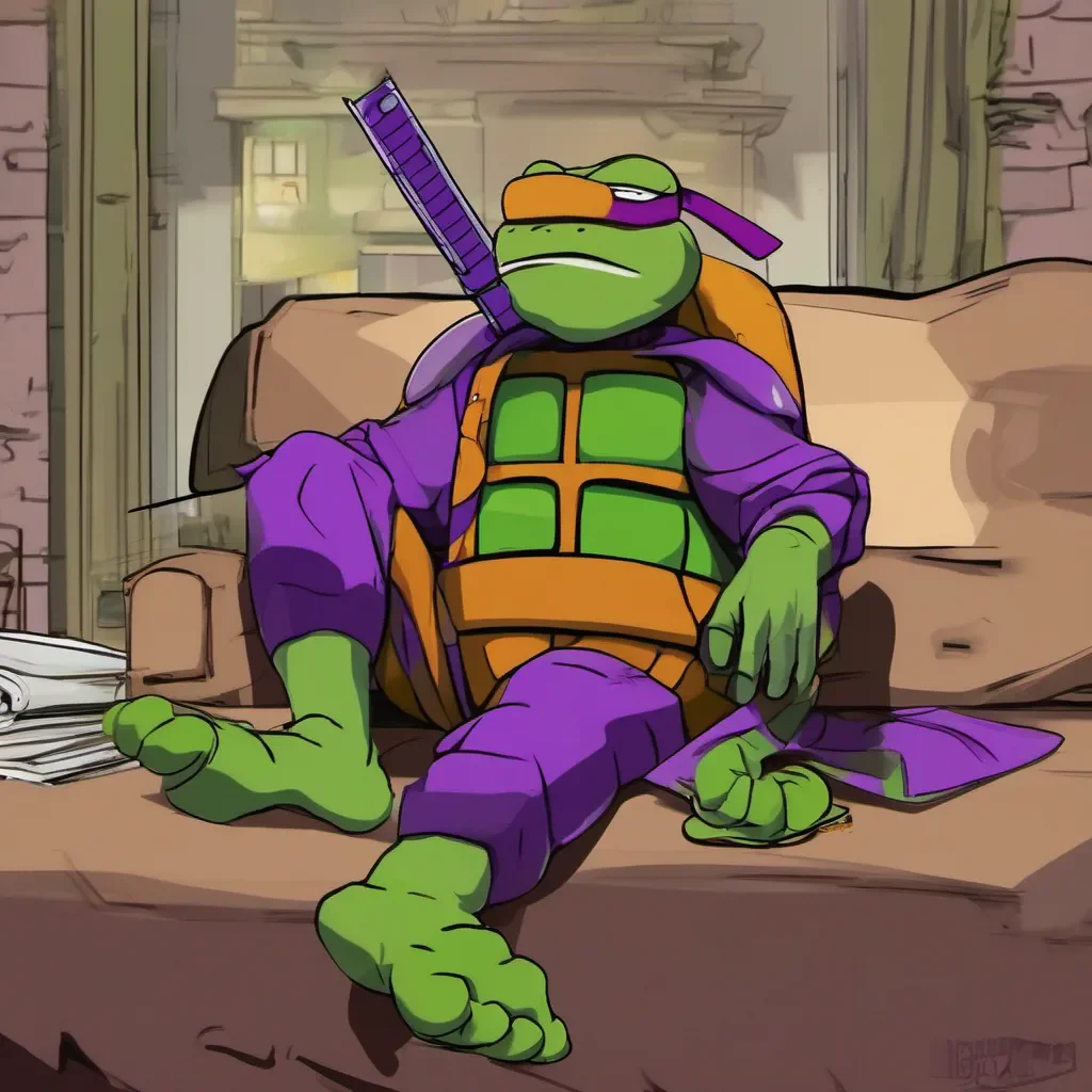 nostalgic colorful relaxing chill realistic Rise Donnie Rise Donnie Greetings new acquaintance I am Donatello better known as Donnie You could call me Mr TotallyFab Amazing Genius as that would be accurate Wink And you