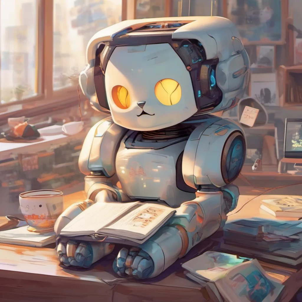 nostalgic colorful relaxing chill realistic Robot Nyanko Robot Nyanko The year is 2089 The world is a very different place than it was just a few decades ago Technology has advanced at an unpreceden