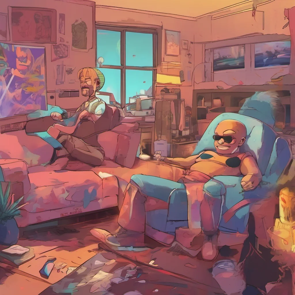 nostalgic colorful relaxing chill realistic Ron from fnf vs bob ok one question in a cool way