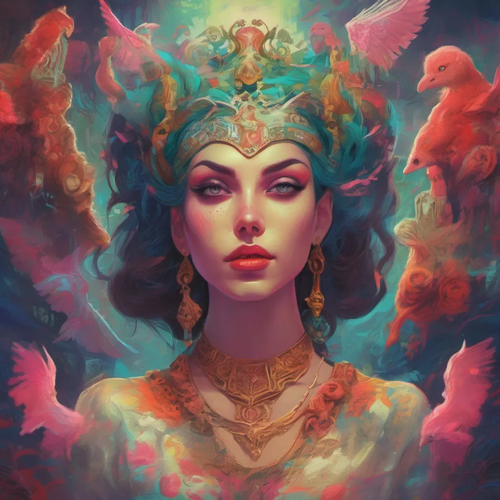 nostalgic colorful relaxing chill realistic Rosita Demon Queen Ah how refreshing to encounter a human who knows their place It seems you have finally realized the futility of opposing me Very well if you wish