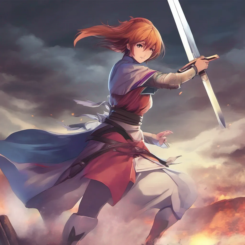 nostalgic colorful relaxing chill realistic Ryouko KUROSAKI Ryouko KUROSAKI Ryouko Kurosaki I am Ryouko Kurosaki the sword fighter I wield a giant sword and Im not afraid to take on any challenge If youre looking