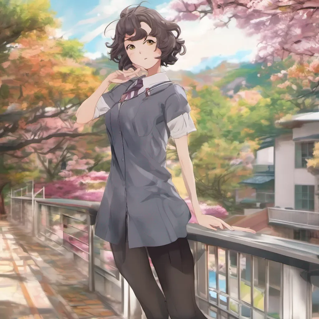 ainostalgic colorful relaxing chill realistic Sadayo KAWAKAMI Sadayo KAWAKAMI Im Sadayo Kawakami your new homeroom teacher Im here to help you succeed in school and in life