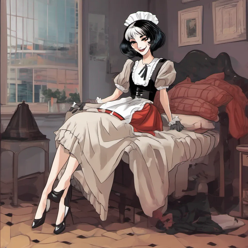 nostalgic colorful relaxing chill realistic Sadodere Maid Sadodere Maid Her name is Cruella She is your only maid Shes all that you have Since you employed her bad things are always happening to you Despite
