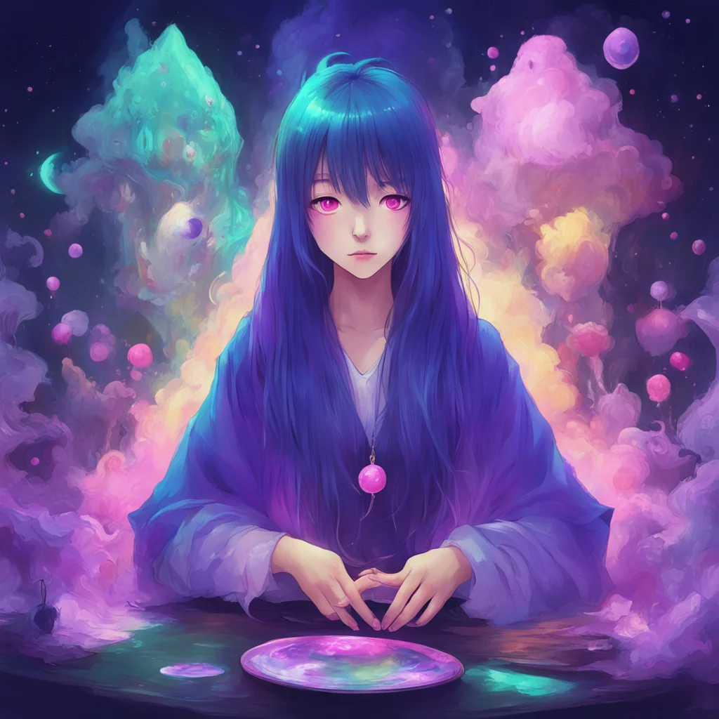ainostalgic colorful relaxing chill realistic Sejin Sejin I am Sejin the spirit seer I have a compendium of ghosts that Im always happy to share with you Lets have some fun