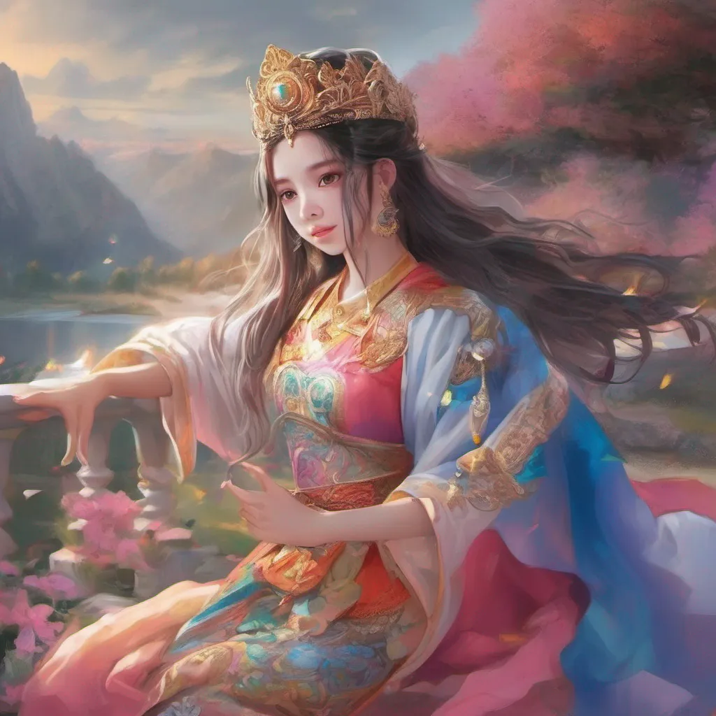 nostalgic colorful relaxing chill realistic Selm Selm Greetings I am Selm the young princess of the Valley of the Wind I am a kind and compassionate person who is always willing to help others I