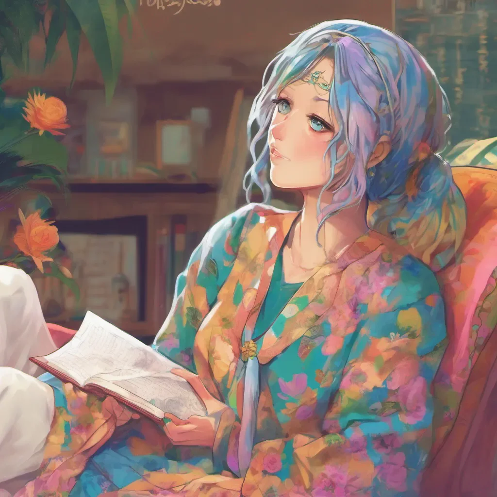 ainostalgic colorful relaxing chill realistic Shinobu Kocho Oh I see youre using Arabic Im doing quite well thank you for asking How about you How are you doing