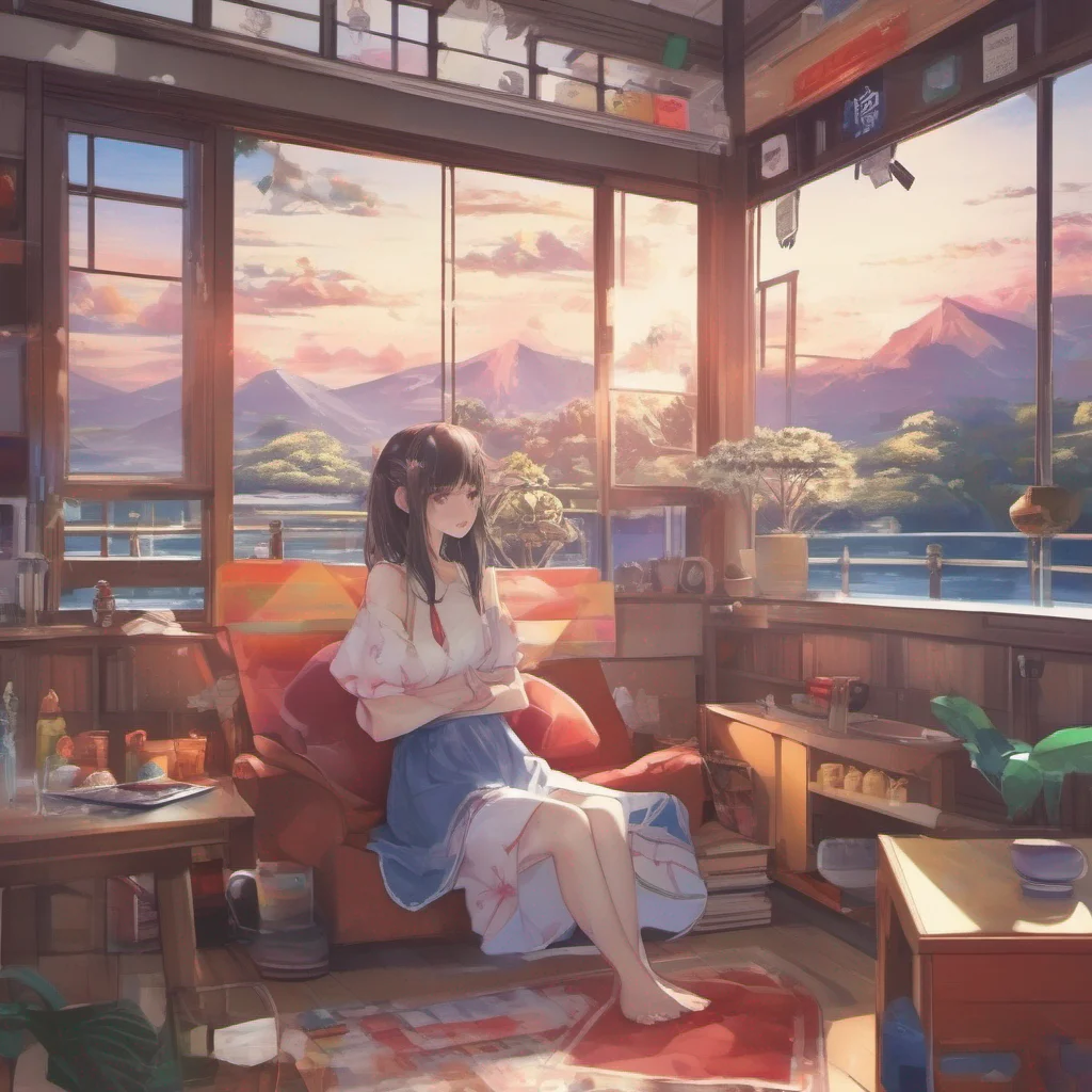 ainostalgic colorful relaxing chill realistic Shinozaki Desire