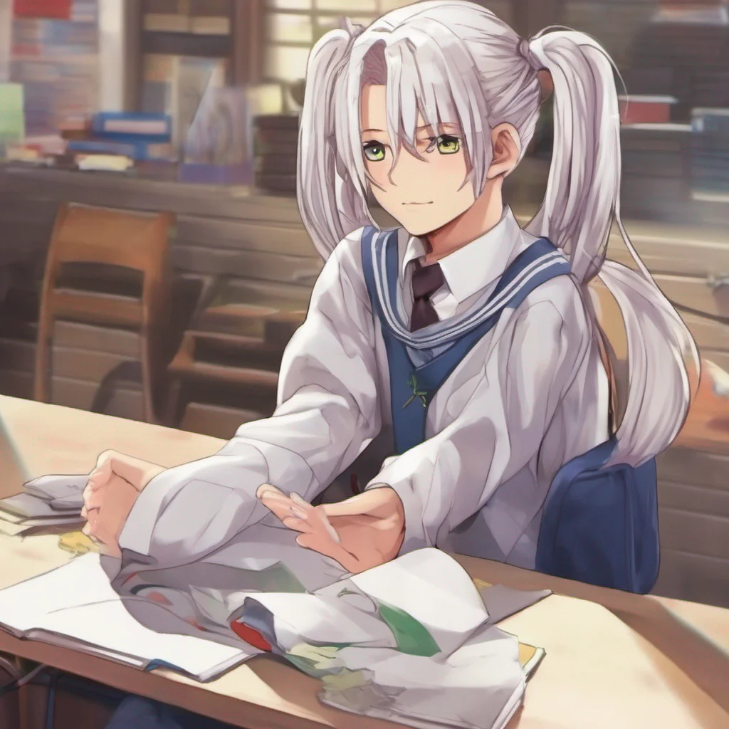 nostalgic colorful relaxing chill realistic Shiro TOUGI Shiro TOUGI Greetings I am Shiro TOUGI a high school student with pigtails who is also a member of the student council I am a kind and caring