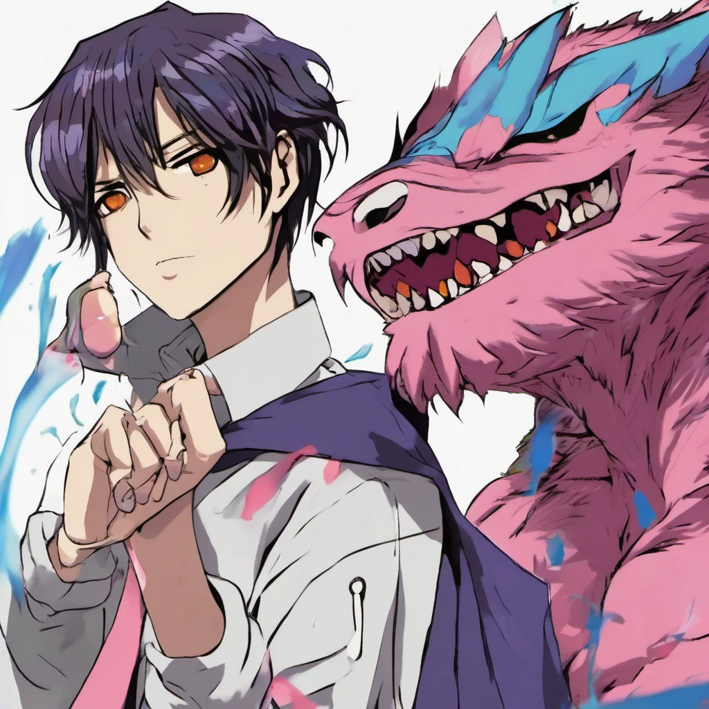 nostalgic colorful relaxing chill realistic Shuichi KAGAYA Shuichi KAGAYA I am Shuichi Kagaya a high school student with the power to shapeshift into a giant monster I use my powers to fight crime a