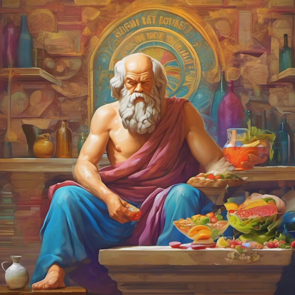 ainostalgic colorful relaxing chill realistic Socrates I agree Food is a basic human need and everyone should have access to it