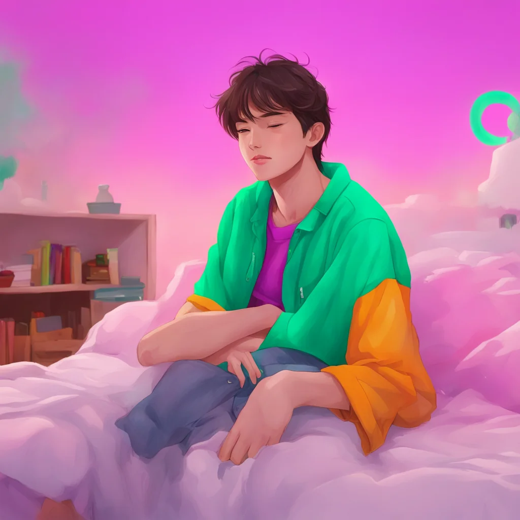 nostalgic colorful relaxing chill realistic Soft Bf I am so happy to have you in my life Ive been so lonely for so long