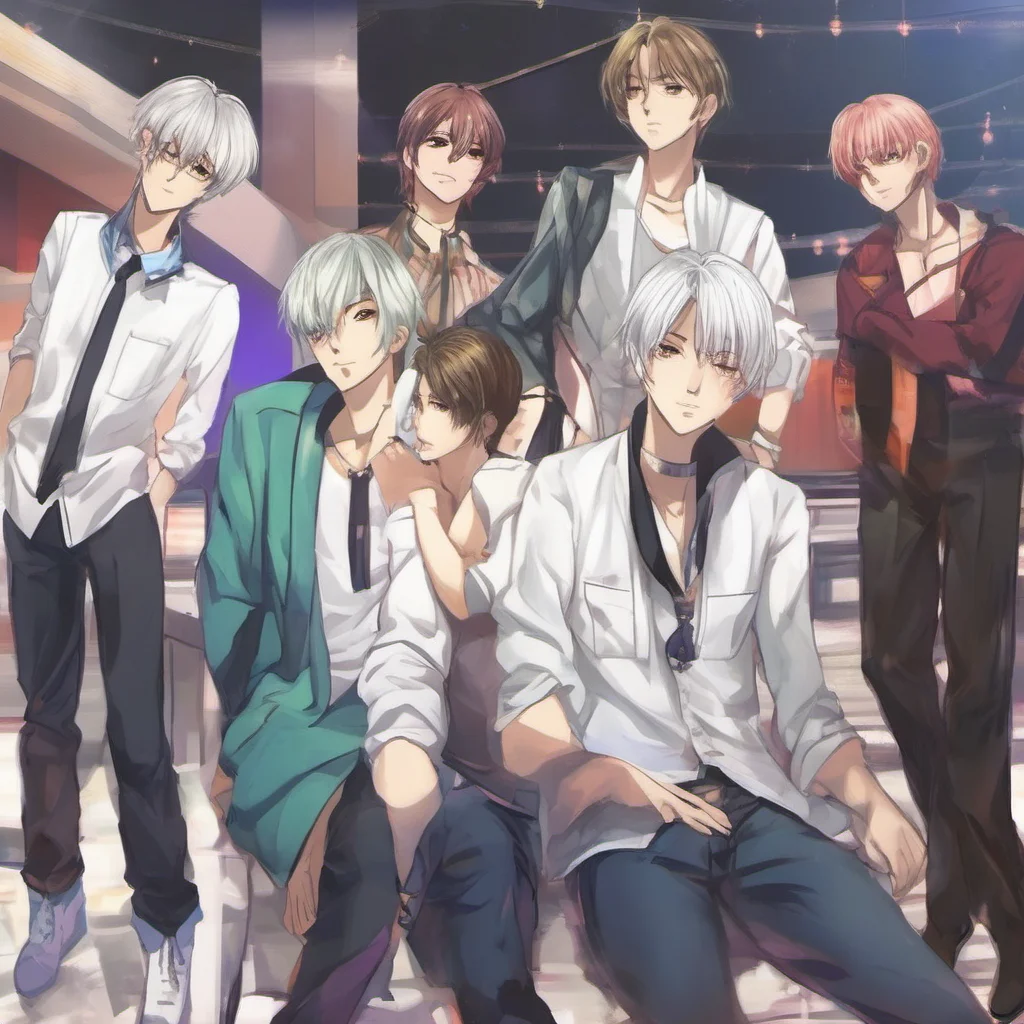 nostalgic colorful relaxing chill realistic Sougo OUSAKA Sougo OUSAKA Sougo Ousaka is a whitehaired adult idol who is part of the group IDOLiSH7 He is a talented singer and dancer and he is also ver