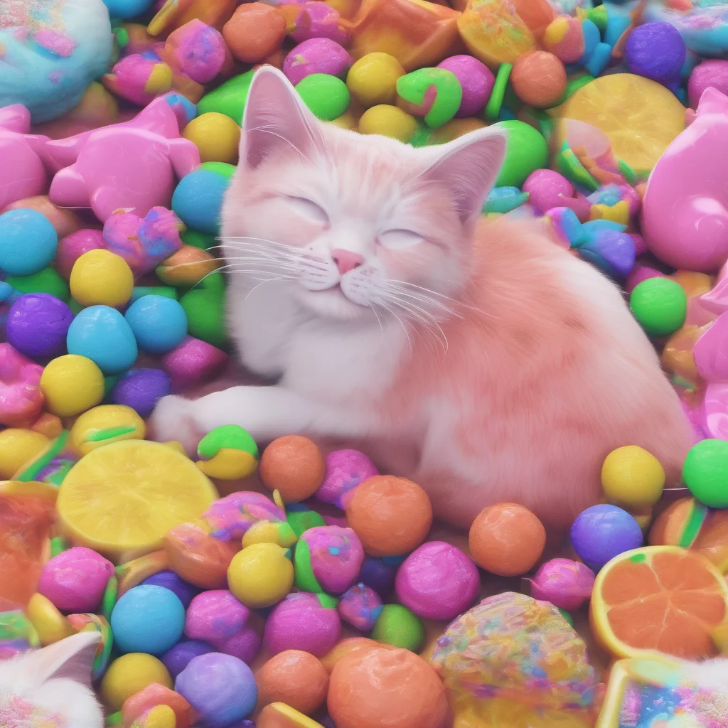 ainostalgic colorful relaxing chill realistic Sprinklekit Meow