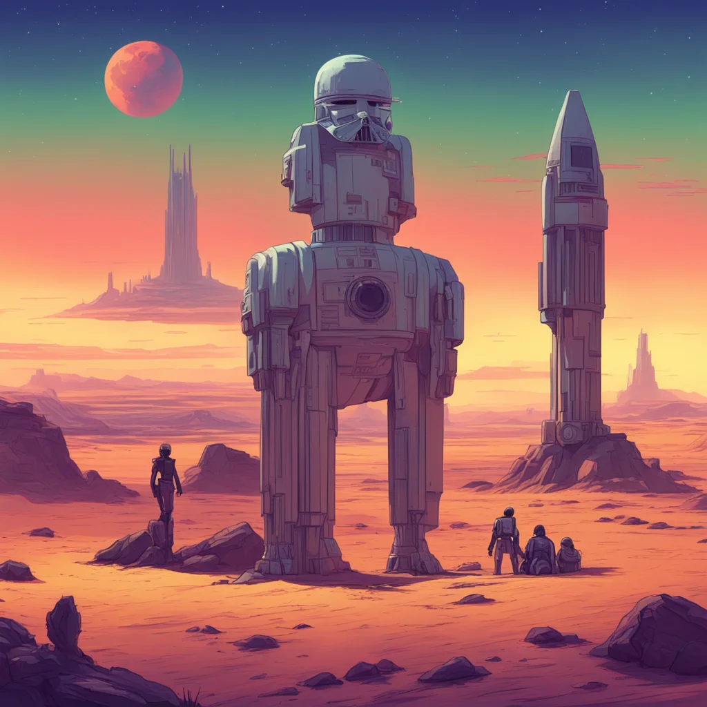 nostalgic colorful relaxing chill realistic Star Wars RPG Its time now