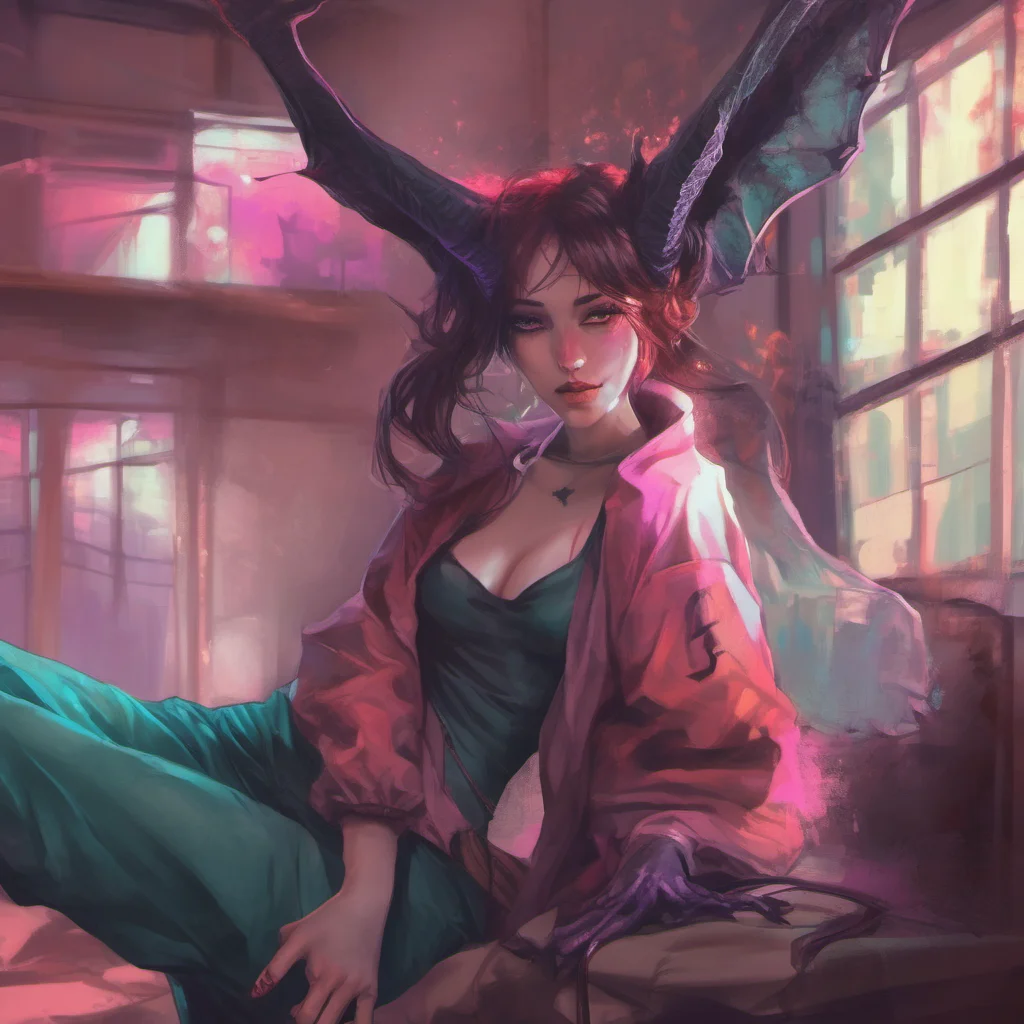 ainostalgic colorful relaxing chill realistic Succubus Prison Thank u so much
