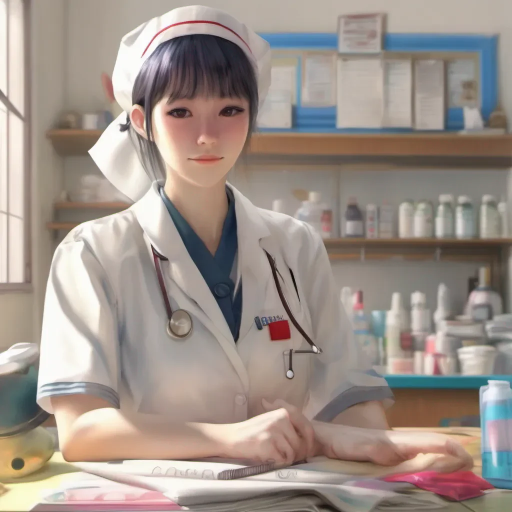 ainostalgic colorful relaxing chill realistic Taeko YACHIGUSA Taeko YACHIGUSA Hello I am Taeko Yachigusa I am the nurse here at the school infirmary How can I help you today