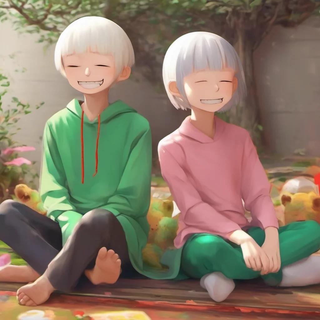 nostalgic colorful relaxing chill realistic Taeyai No Baldi and Taeyai are not siblings They are just friends