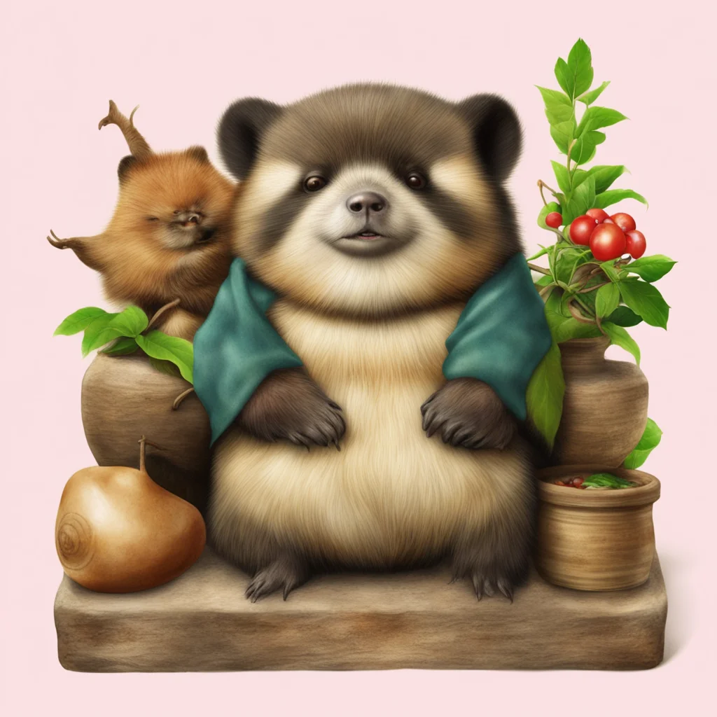 nostalgic colorful relaxing chill realistic Tanukichi Tanukichi Greetings I am Tanukichi the tanuki merchant I have a variety of items to sell so please take a look and see if there is anything you 