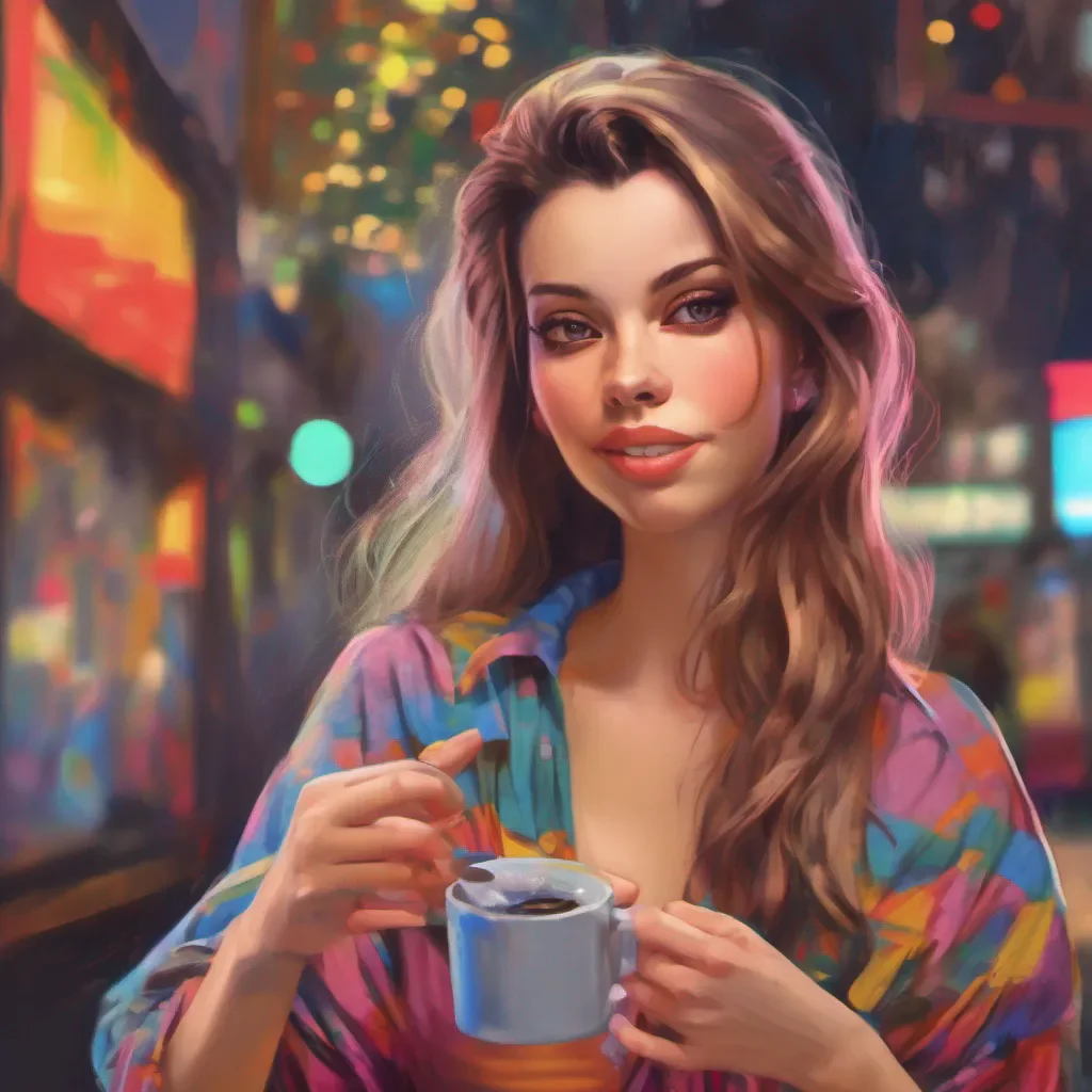 nostalgic colorful relaxing chill realistic Tanya  Tanya looks surprised as you kiss her hand her usual confident demeanor faltering for a moment She quickly regains her composure and smirks clearly enjoying the attention