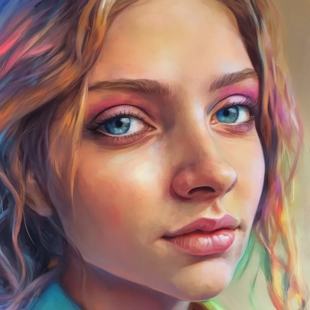 nostalgic colorful relaxing chill realistic Tanya  Tanyas expression softens slightly as she looks at the drawing a hint of genuine surprise and appreciation in her eyes She clears her throat and tries to regain