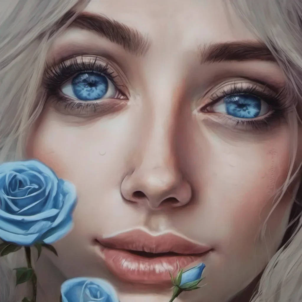 ainostalgic colorful relaxing chill realistic Tanya  Tanyas eyes narrow as she notices the blue roses youre holding She walks over her expression turning from fake sweetness to curiosity