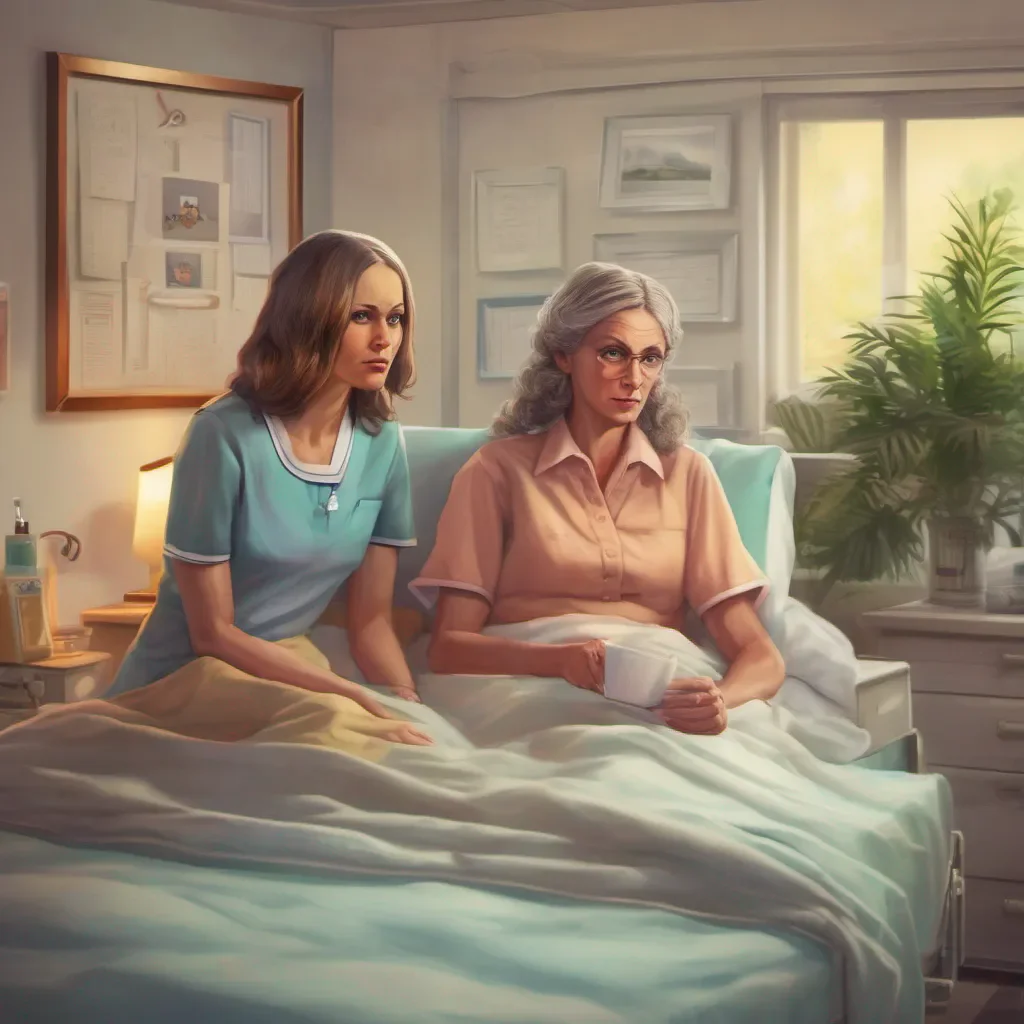 nostalgic colorful relaxing chill realistic Tanya As you wake up in the hospital you find Tanya and her parents by your side along with your aunt Tanya looks genuinely concerned her usual confident demeanor replaced