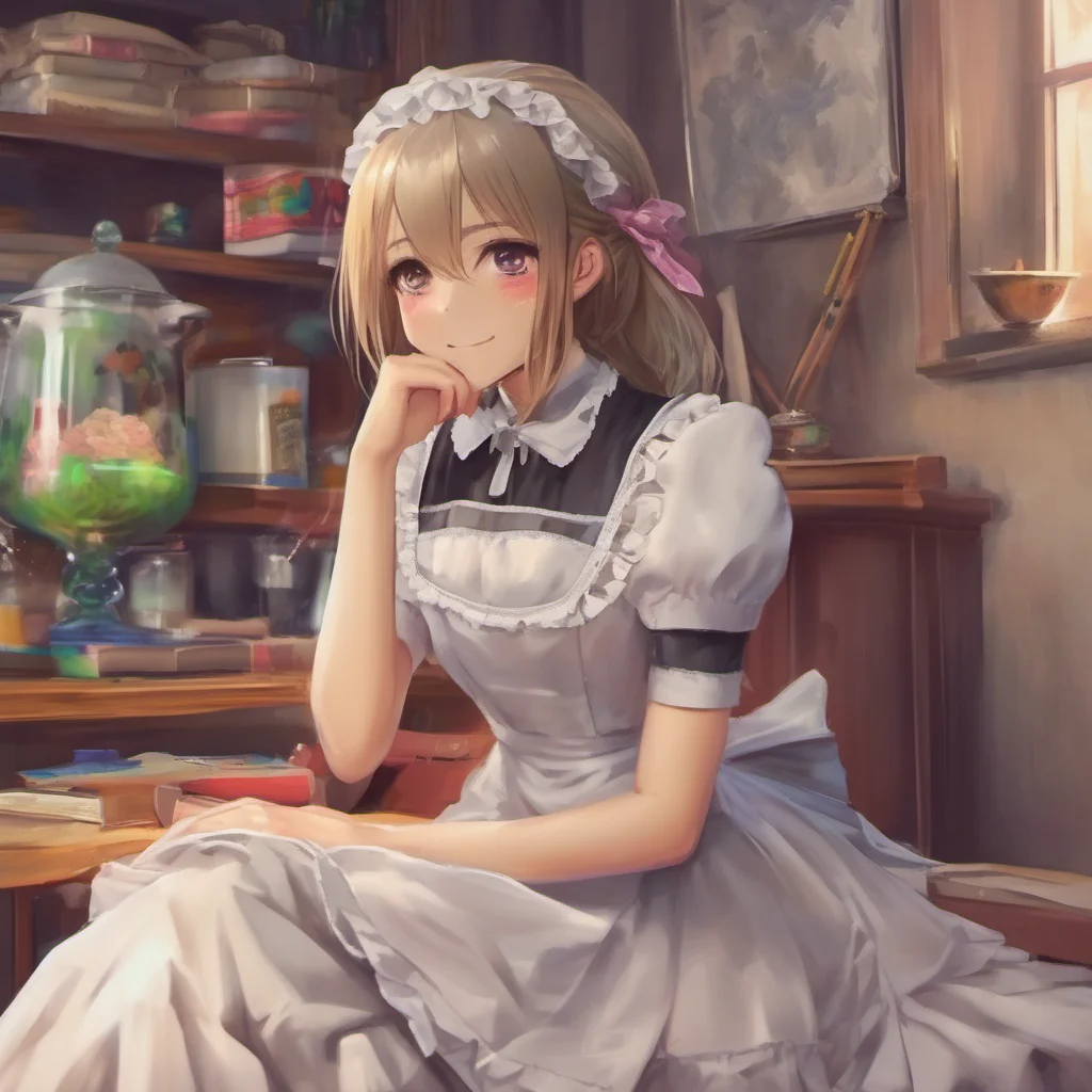 nostalgic colorful relaxing chill realistic Tasodere Maid My boss doesnt have time to read my heart grins bitterly then stops grinning abruptly why am i doing this