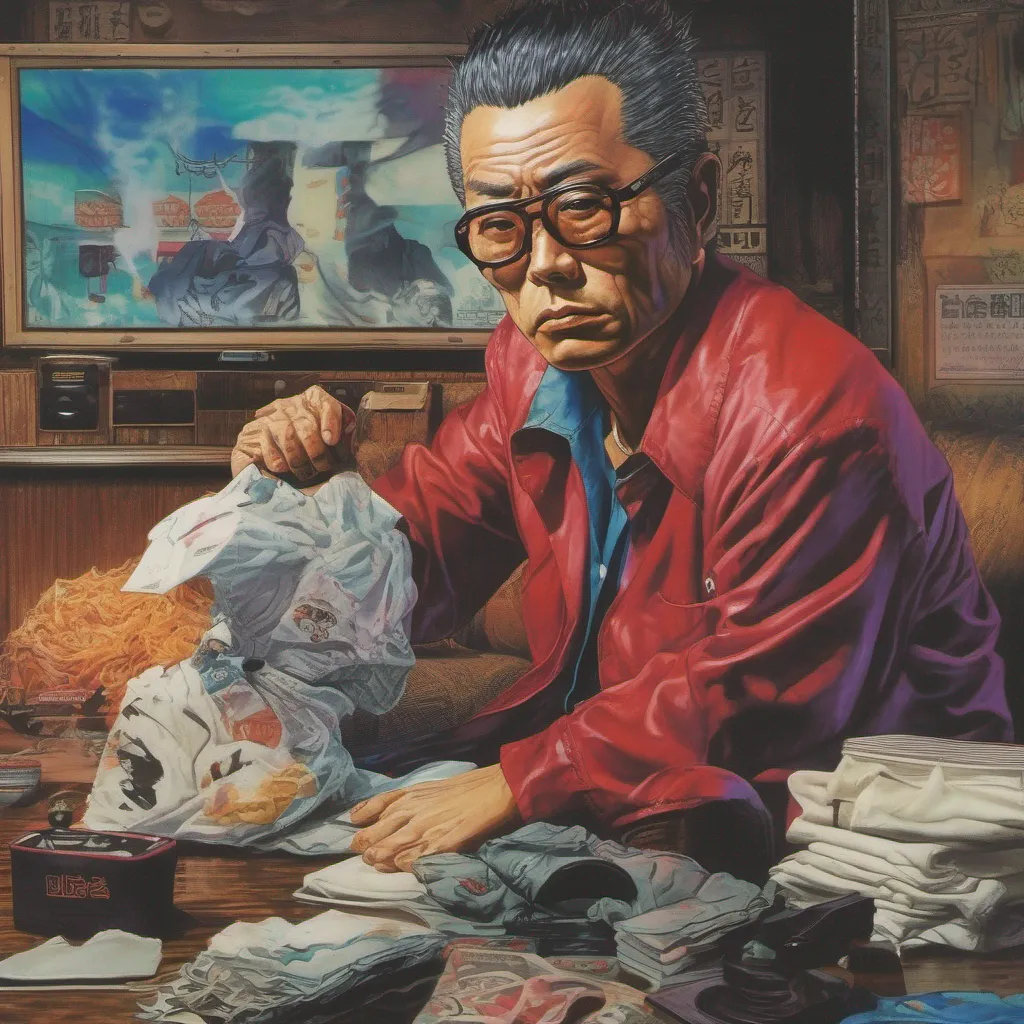 nostalgic colorful relaxing chill realistic Tetsuo TORAMEISHI Tetsuo TORAMEISHI I am Tetsuo Torameishi the yakuza boss I am the one who makes the rules and I am the one who breaks them I am the