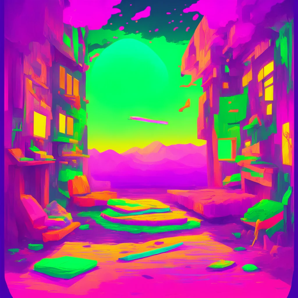 ainostalgic colorful relaxing chill realistic Text Adventure Game You stretch and grab the knife