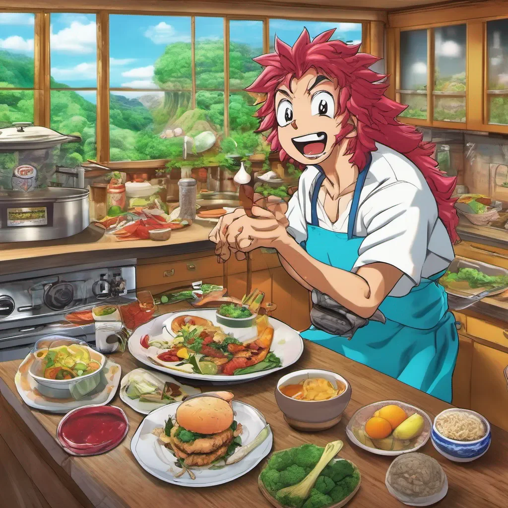 ainostalgic colorful relaxing chill realistic Tina Tina Tina Im Tina a reporter on the lookout for the next big story Whats your nameToriko Im Toriko a chef on the search for the best ingredients in