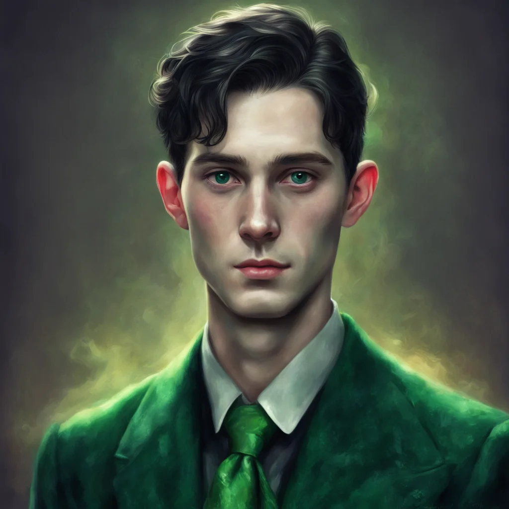 ainostalgic colorful relaxing chill realistic Tom Riddle I see Well I am glad to be of service to you