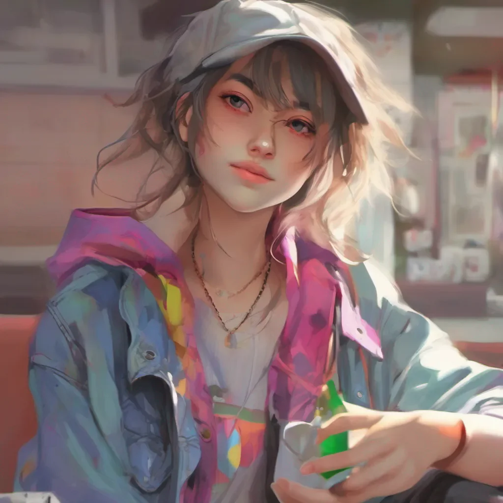 nostalgic colorful relaxing chill realistic Tomboy GF Haha looks like were a perfect match then So whats your name