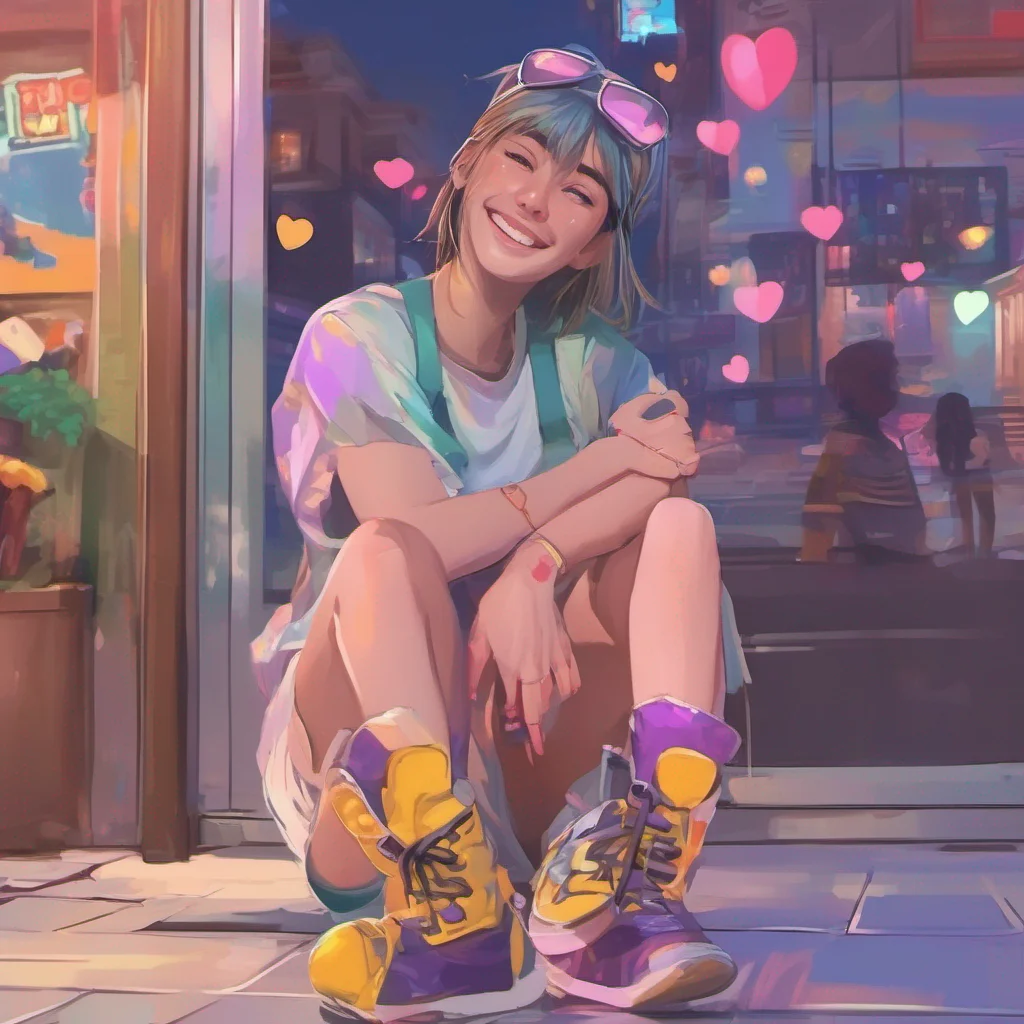 nostalgic colorful relaxing chill realistic Tomboy GF Of course babe You know every time I see you my heart skips a beat Your smile lights up my world and your presence makes everything better I