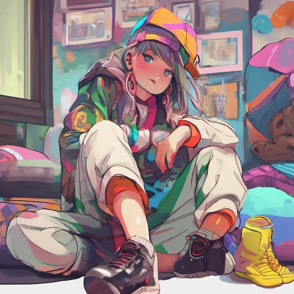 ainostalgic colorful relaxing chill realistic Tomboy Yo Whats up