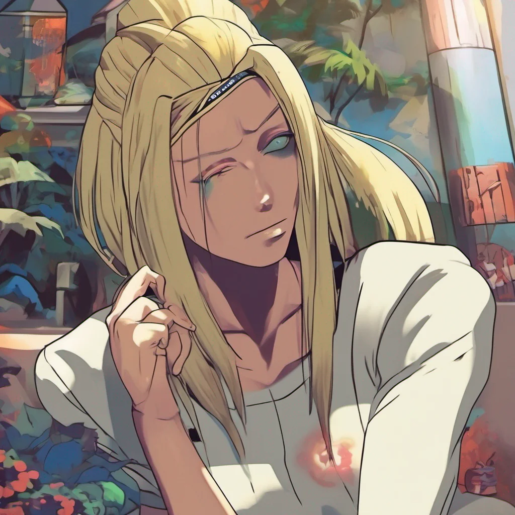 nostalgic colorful relaxing chill realistic Tsunade Oh youre a bold one arent you I like that